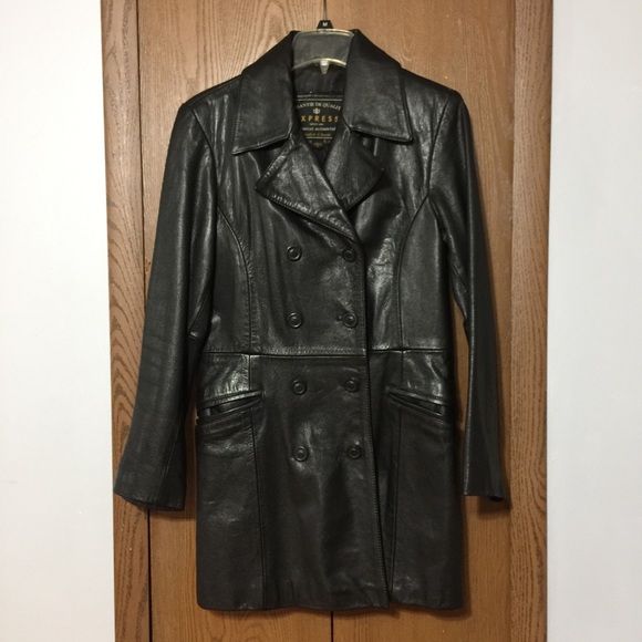 Express Jackets & Blazers - EXPRESS ladies Leather Coat